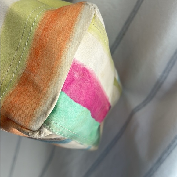 Coach summer tote Bag with Leather Accents - Picture 6 of 7